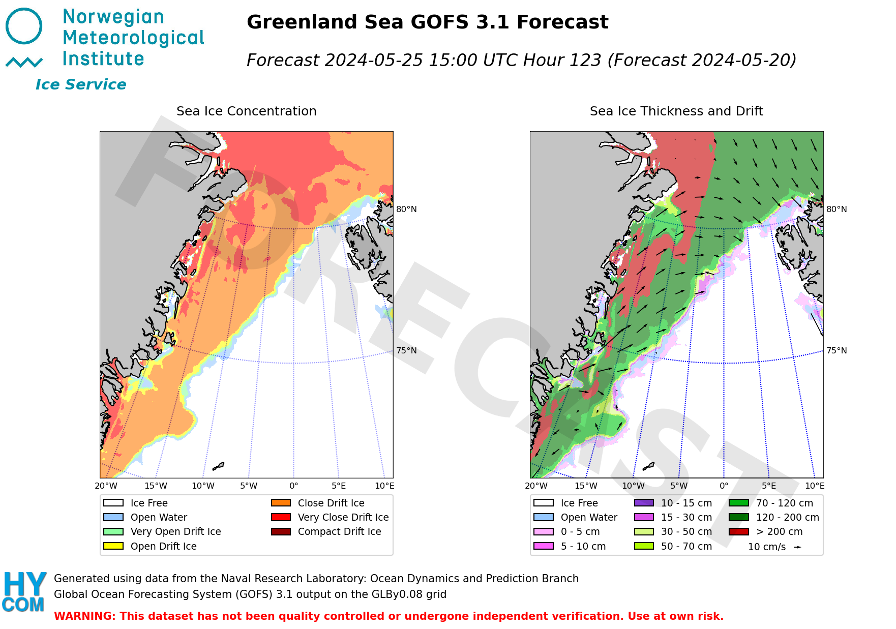 Latest GOF3.1 4-day forecast